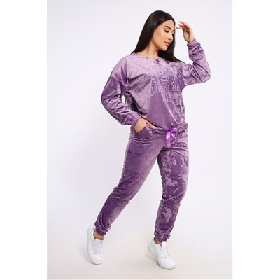 Костюм с брюками велюровый 635П НАТАЛИ, 1225350