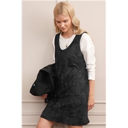 Женское офисное платье - сарафан Happyfox