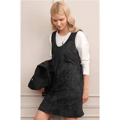 Женское офисное платье - сарафан Happyfox