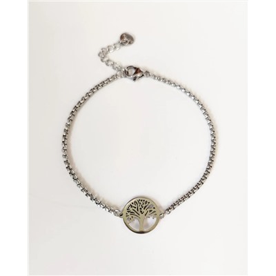 Браслет  из стали "Древо"