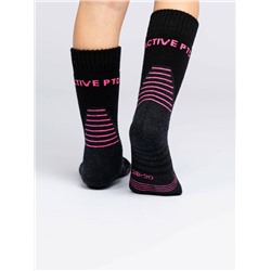 Термоноски трикотажные для девочек (средние махровые)