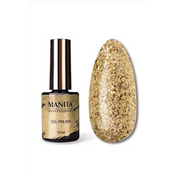 Manita Professional Гель-лак для ногтей / Classic №108, Gold Mine, 10 мл KRISTALLER, 1110601