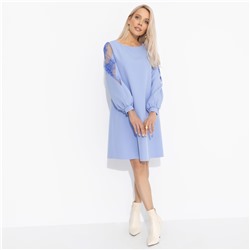 Платье с кружевными вставками, Секрет любви (голубое)