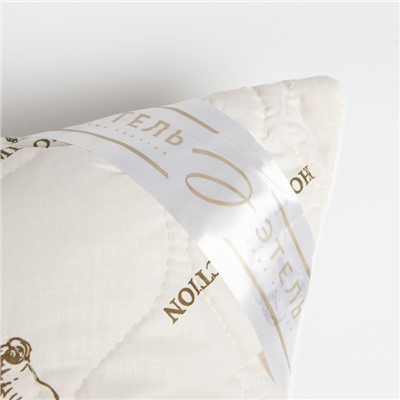 Подушка «Этель», подстёжка — овечья шерсть, 70×70 см, тик