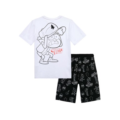 Комплект трикотажный для мальчиков: фуфайка (футболка), шорты