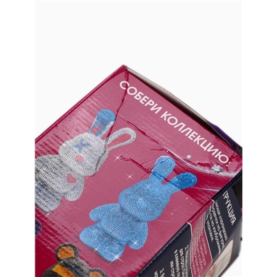 УЦЕНКА Алмазная мозаика на фигурке с полным заполнением «Милый зайка»