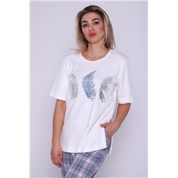 Футболка женская белая 97 (Белый)