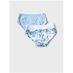 Трусы трикотажные для девочек, 2 шт в комплекте