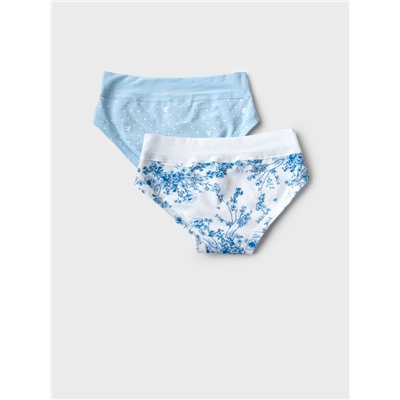 Трусы трикотажные для девочек, 2 шт в комплекте