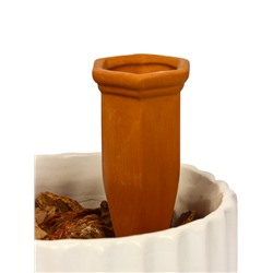 Автополив для комнатных растений «Терракот», 13.8×4.8 см, керамика, набор 4 шт.