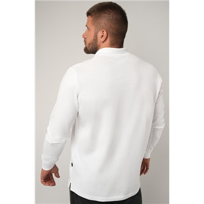 Мужской базовый лонгслив-поло Happyfox