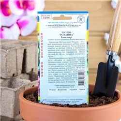 Семена цветов Эустома "Розанна" Блек пир F1, драже, 3 шт