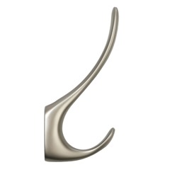 Крючок мебельный CAPPIO HEEL, двухрожковый, цвет графит