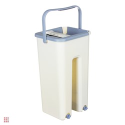 VETTA Набор для уборки: швабра, ведро с механизмом отжима, 2 насадки