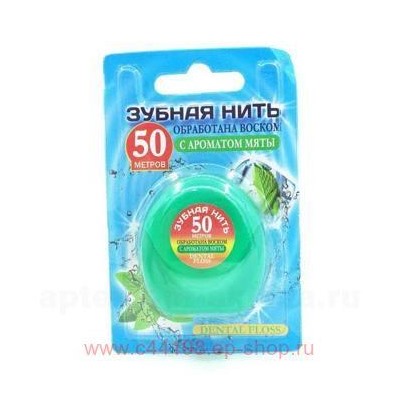 Time Dent зубная нить 50м мята N 1
