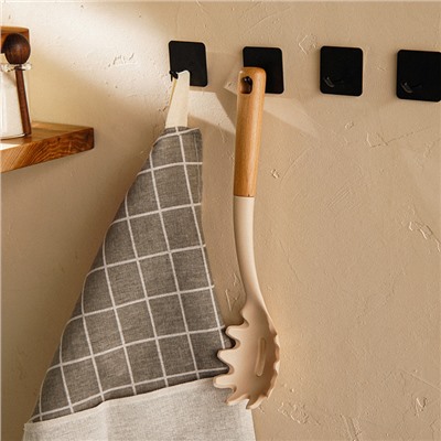 Ложка для спагетти SL Home, 33.5×7×5 см, бежевая
