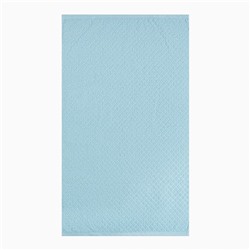 Полотенце махровое Love Life «Минимализм» 30×50 см, аквамарин, 100% хл, 500 г/м²
