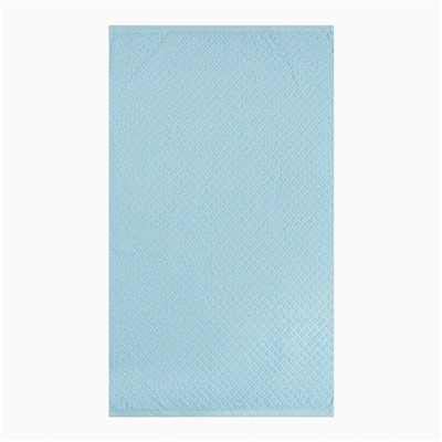 Полотенце махровое Love Life «Минимализм» 30×50 см, аквамарин, 100% хл, 500 г/м²