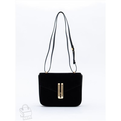 Сумка женская кожаная 1045MF black Polina&Eiterou