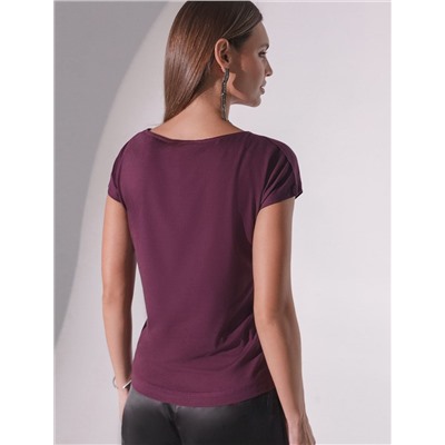 VILATTE Футболка D49.134