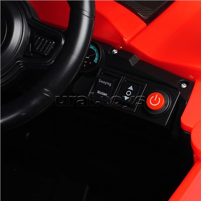 Электромобиль детский "Внедорожник" (цвет красный)