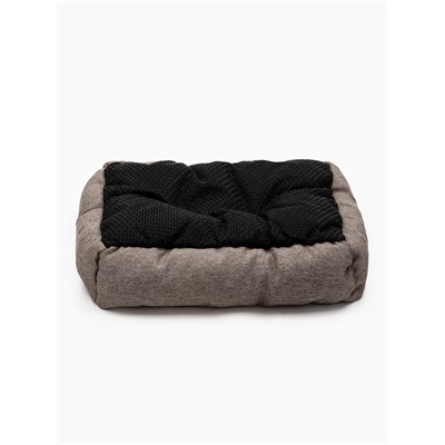 Лежанка для животных «Лофт Фрейм», 48×37×10 см, бежевая