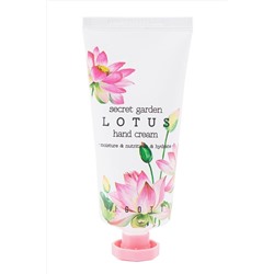 Jigott Крем для рук с экстрактом лотоса / Secret Garden Lotus Hand Cream, 100 мл KRISTALLER, 1108400