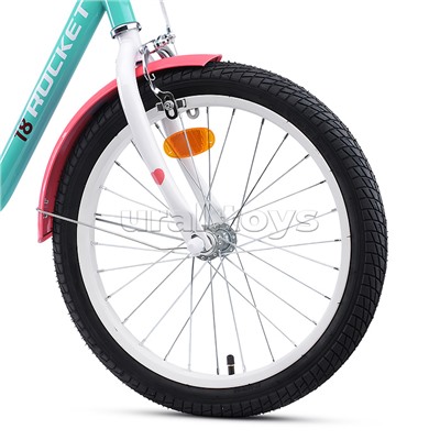 Велосипед 18" Rocket Bella, цвет бирюзовый