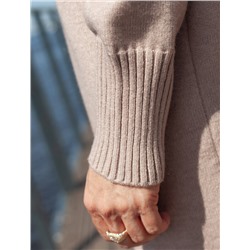 Платье из пряжи с кашемиром