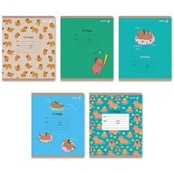 Тетрадь  12л клетка "КапиВажный" 01405 (Т87) SVETOCH