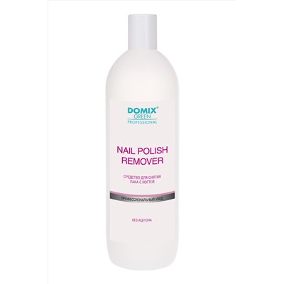 Domix Green Professional Средство для снятия лака с ногтей без ацетона / Nail Polish Remover non acetone, 1000 мл KRISTALLER, 1107266