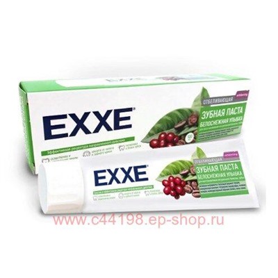 EXXE Паста Зубная Белоснежная Улыбка отбеливающая 100 мл 5613