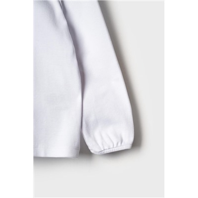 Комплект детский для девочек: сарафан текстильный, джемпер трикотажный (футболка с длинными рукавами PLAYTODAY, 1240256