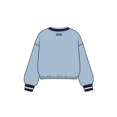 Толстовка трикотажная для девочек