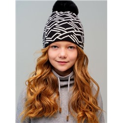 Шапка трикотажная для девочек