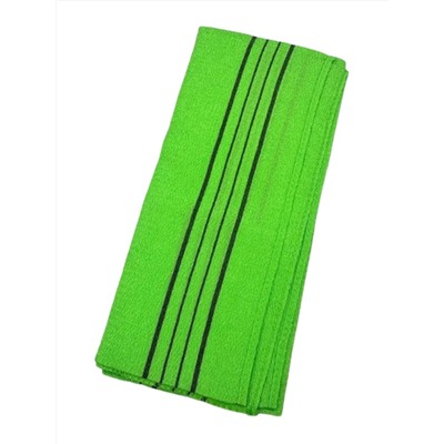 Bath Towel Мочалка-полотенце для душа с пилинг-эффектом / Basic Long Exfoliating Towel, зеленый 28171
