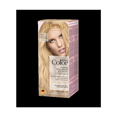 ULTIMA COLOR 11,0  Яркий блонд суперосветляющий /8