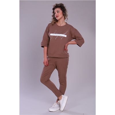 Костюм женский с брюками и кофтой 303