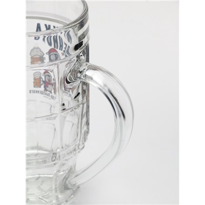 Кружка пивная новогодняя «Кружка новогодняя пенного», 500 мл, 18+