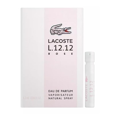LACOSTE L. 12.12 ROSE edp (w) 1.2ml пробник