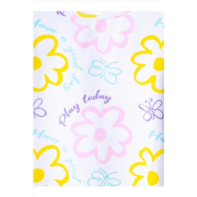 Пижама трикотажная для девочек PLAYTODAY, 1240909