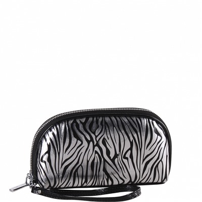 Косметичка 7100-3 black silver Velina Fabbiano-Safenta