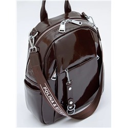 Рюкзак 18104-8 coffee Polina&Eiterou