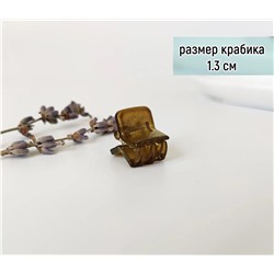 Маленький крабик для волос