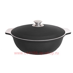 Кукмара Жаровня алюминивая ДП чёрный 3 л ж31ч