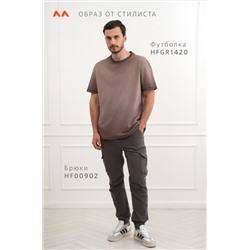 Мужская футболка оверсайз с эффектом градиент Happyfox