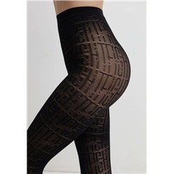Колготки женские CONTE Колготки с рисунком «буквы» Art