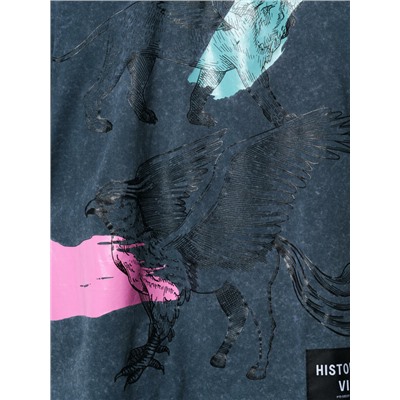 Фуфайка трикотажная для девочек (футболка)