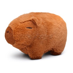 Мягкая игрушка "Капибара в апельсине" 25 см