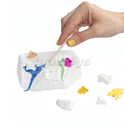 Раскопки "Ищи динозавров и кристаллы" (11 элементов)